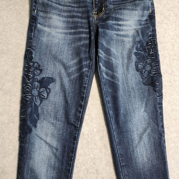 American Eagle Womens Jeans Super Hi-Rise Jeggings Super Stretch Denim Size 2 R - Picture 9 of 16
